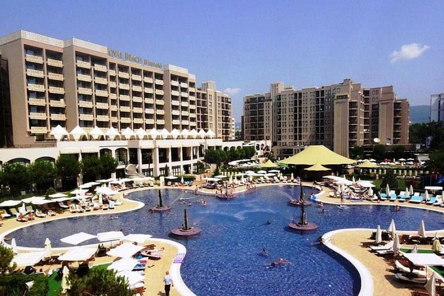 Hotel Barcelo Royal Beach - Apartaments Pantai Sunny Bagian luar foto