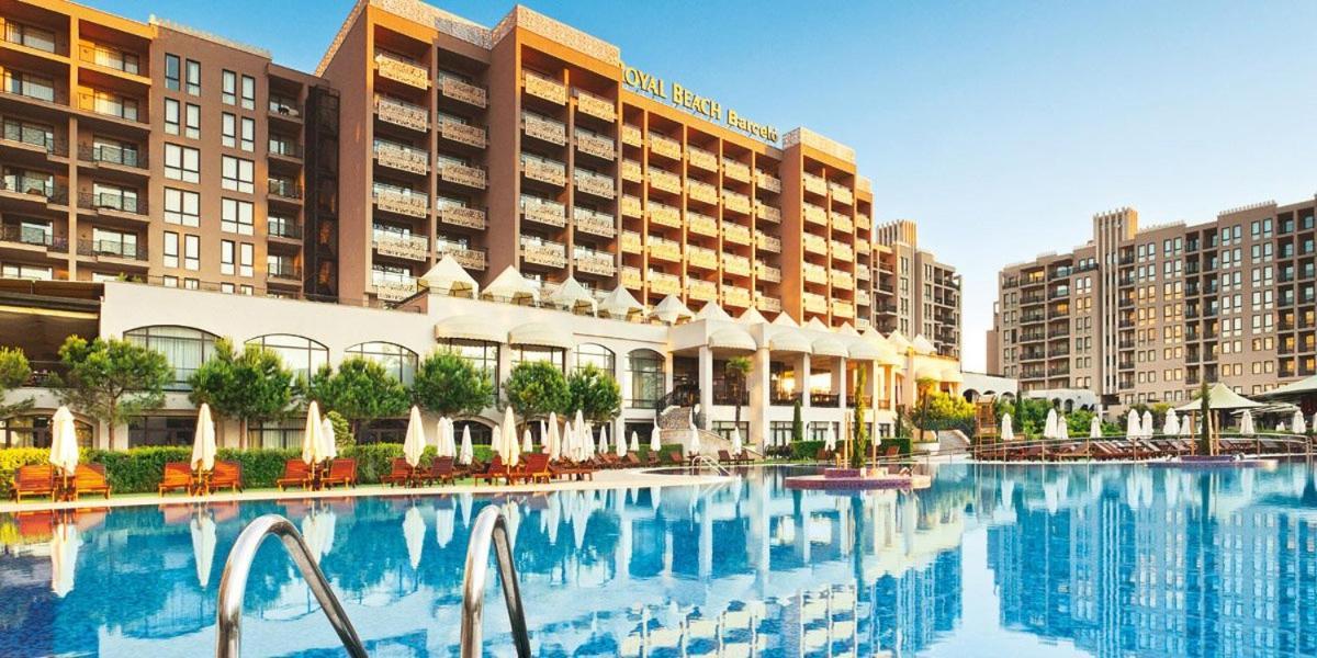 Hotel Barcelo Royal Beach - Apartaments Pantai Sunny Bagian luar foto